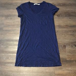 Navy Michael Stars T-shirt Dress